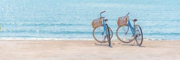 Jonathan James - Two Bicycles at the Beach