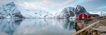 Blair Stevenson - Lofoten Islands - Traditional Norwegian Fishing Huts in Winter VII