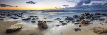 Evan Gross - Big Stones at the Beach - Sunset