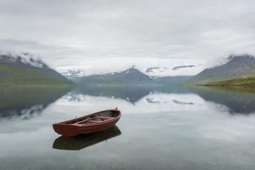 Omero Rosica - Boat In A Misty Afternoon