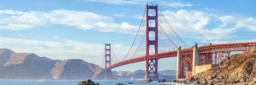 San Francisco - Golden Gate Bridge - Sunny Day