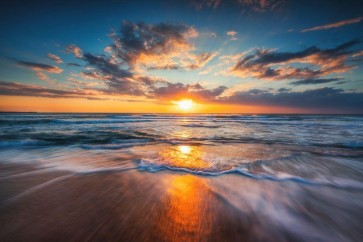 Doreen Sharp - Sunset Over Beach V