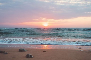 Doreen Sharp - Sunset Over Beach II