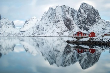 Blair Stevenson - Lofoten Islands - Traditional Norwegian Fishing Huts in Winter VIII
