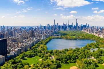 New York - Central Park - Nice View on a Sunny Day