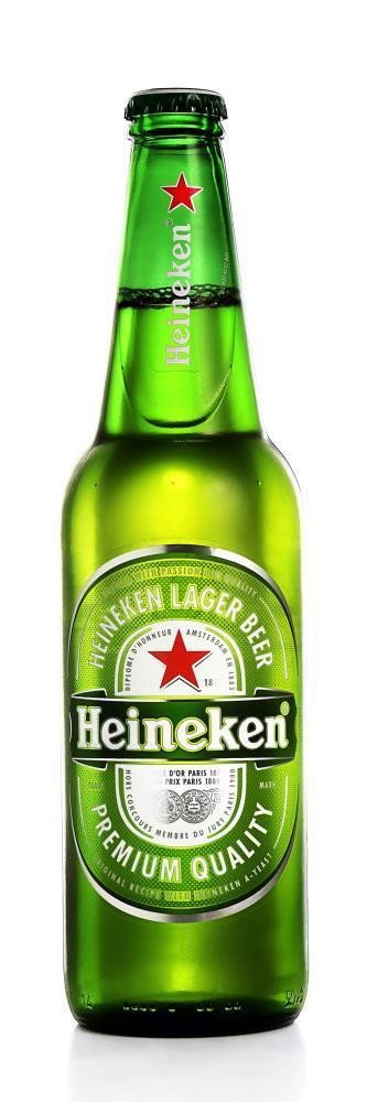 Carlton Sharp - Beer Bottles - Heineken Lager Beer - Premium Quality
