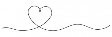 Line Art - Heart - Line Of Love I