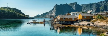 Blair Stevenson - Lofoten Islands - Traditional Norwegian Fishing Hut in the Summer