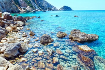 Ann Gavril - Exotic Caribbean Coast With Rocks