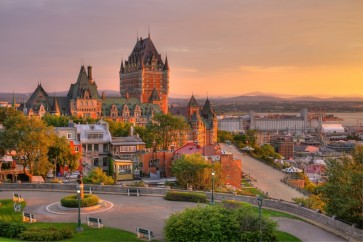 Maurice Tremblay - Québec City At Dawn