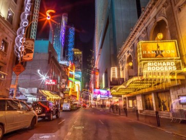 Assaf Frank - New York city stret in night