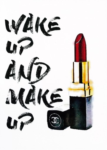 Amanda Greenwood - Wakeup Makeup Lipstick Red