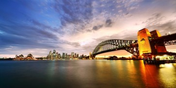 Isabel Lord - Panorama of Sydney Harbour, Australia  