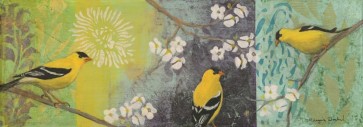 Margaret Donharl - Goldfinches Blooming