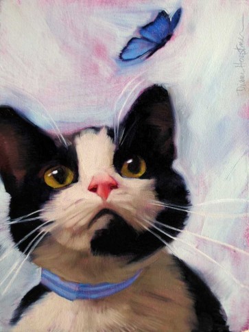 Diane Hoeptner - Cat and Butterfly
