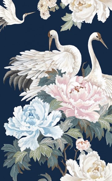 Eva Watts - Pearly White Cranes I
