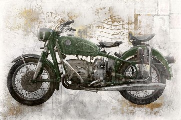 Roozbeh - Green MotorcycleÂ 