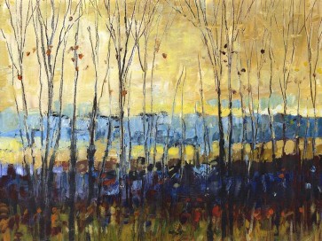 Wendy Kroeker - A field through trees
