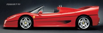 Ferrari - F-50 Red  