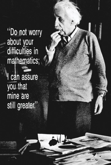 Albert Einstein - Maths  