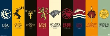 Game Of Thrones House Sigils  