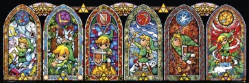 The Legend of Zelda - Link Stained Glass