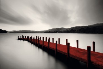 Wooden Landing Jetty - Red