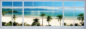 Beach Window View  