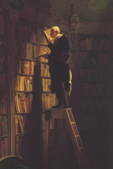 Carl Spitzweg - The Bookworm  