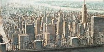 New York - City View of Manhattan