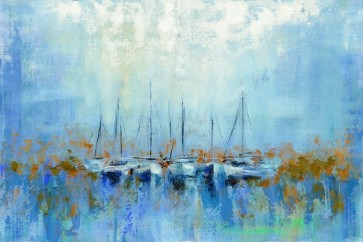 Silvia Vassileva - Boats in the Harbor I