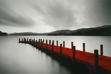 Wooden Landing Jetty - Red