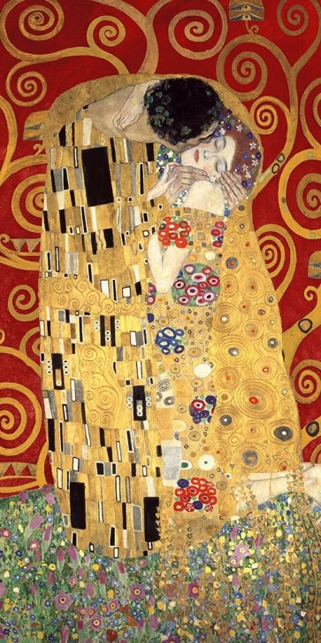 Klimt Gustav - The Kiss (Red variation)