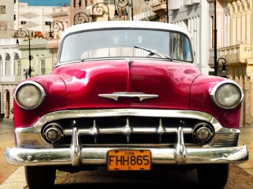 Gasoline Images - Classic American car in Habana, Cuba
