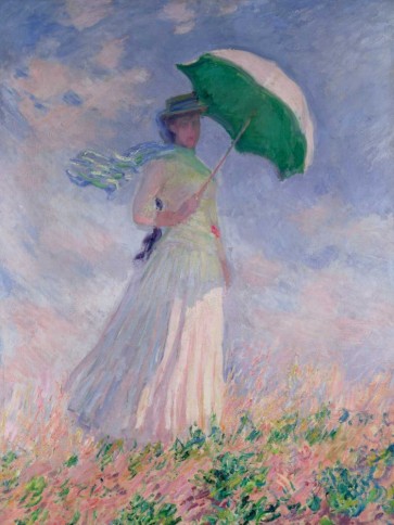 Claude Monet - Woman with a Parasol-Right