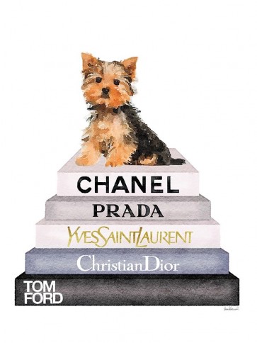 Amanda Greenwood - Bookstack Yorkie