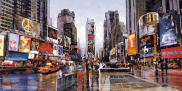 Matthew Daniels - Evening in Times Square