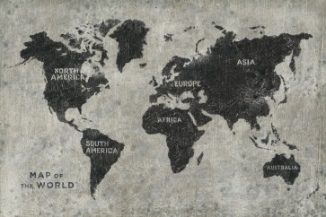 James Wiens - Grunge World Map