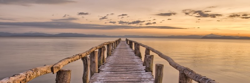 Landing Stage after Sunset