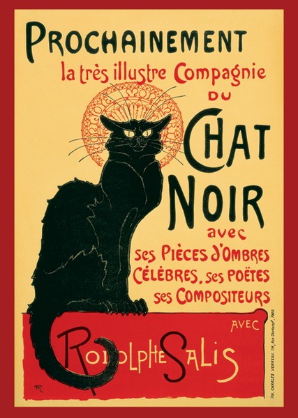 Théophile Alexandre Steinlen - Le Chat Noir 