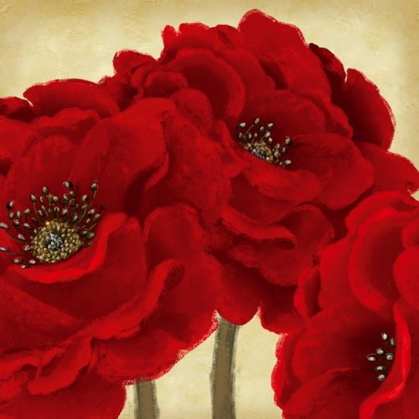 Linda Wood - Red Peony II  