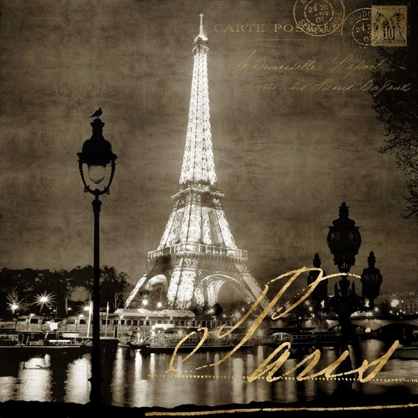 Kate Carrigan - Paris At Night Sepia