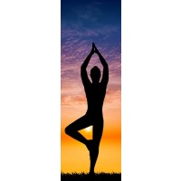 Leslie Walters - Sports Silhouettes - Yoga