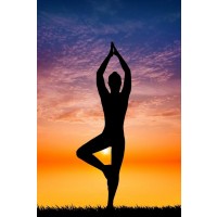Leslie Walters - Sports Silhouettes - Yoga