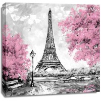 Arthur Heard - Paris View - Eiffel Tower I - Purple