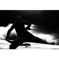 Leslie Walters - Sports Silhouettes - Skiing
