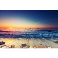 Doreen Sharp - Sunset Over Beach VI