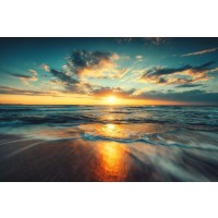 Doreen Sharp - Sunset Over Beach IV