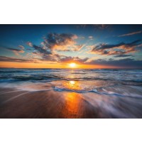 Doreen Sharp - Sunset Over Beach V