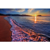 Dave Fowler - Sunset Over Beach, Cacun
